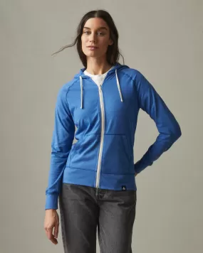 Lightweight Full Zip - Essential Blue