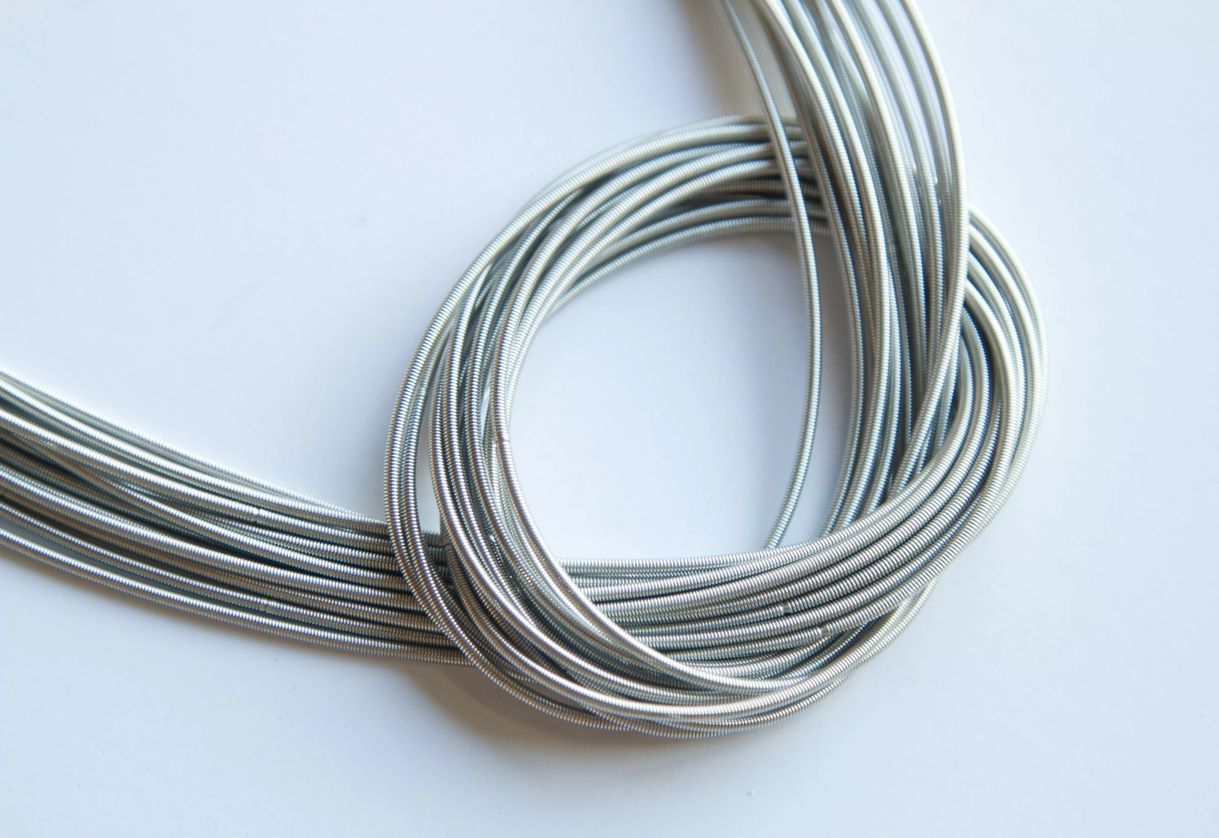 Lorraine Sayer, Piano Wire Large Knot Necklaces