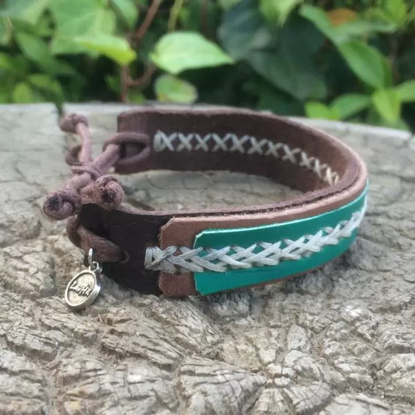 Manila Leather Bracelet