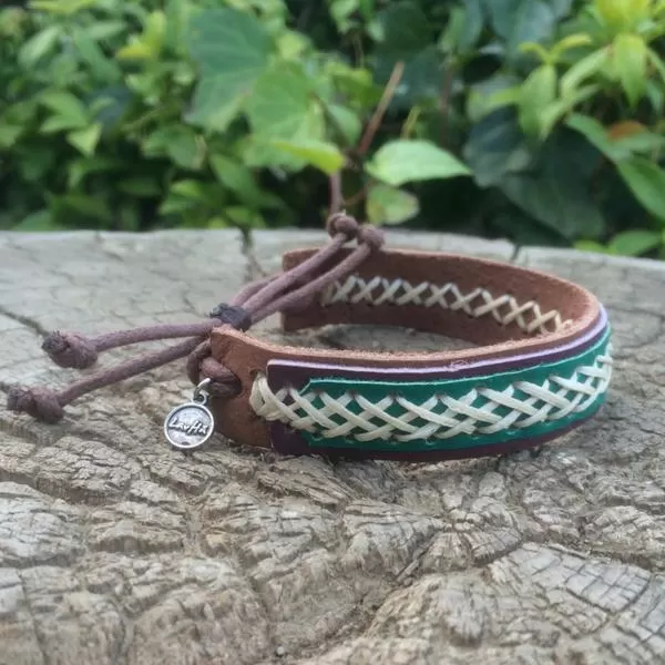 Manila Leather Bracelet