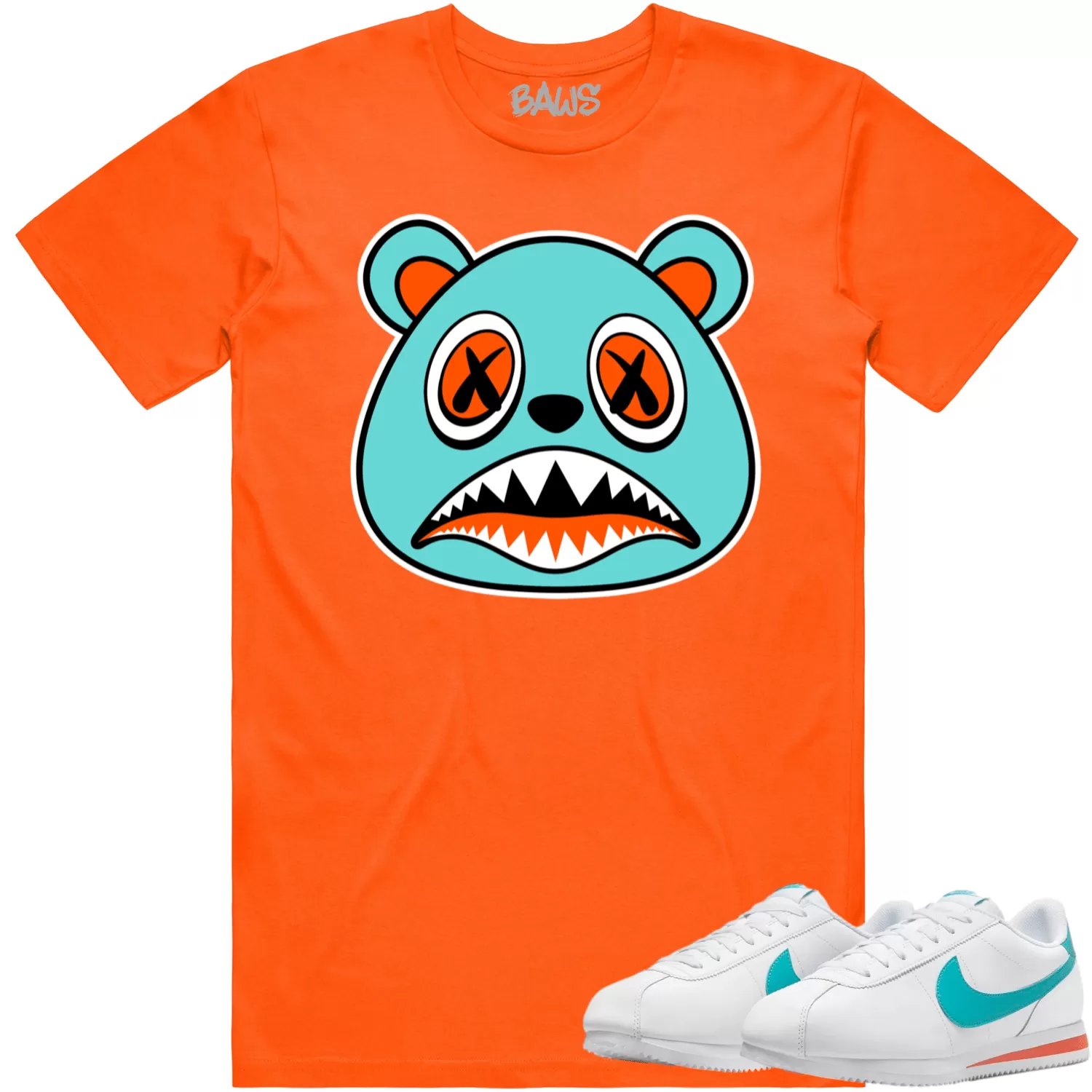 Miami Cortez Dolphins Shirt to Match - MIAMI BAWS BEAR