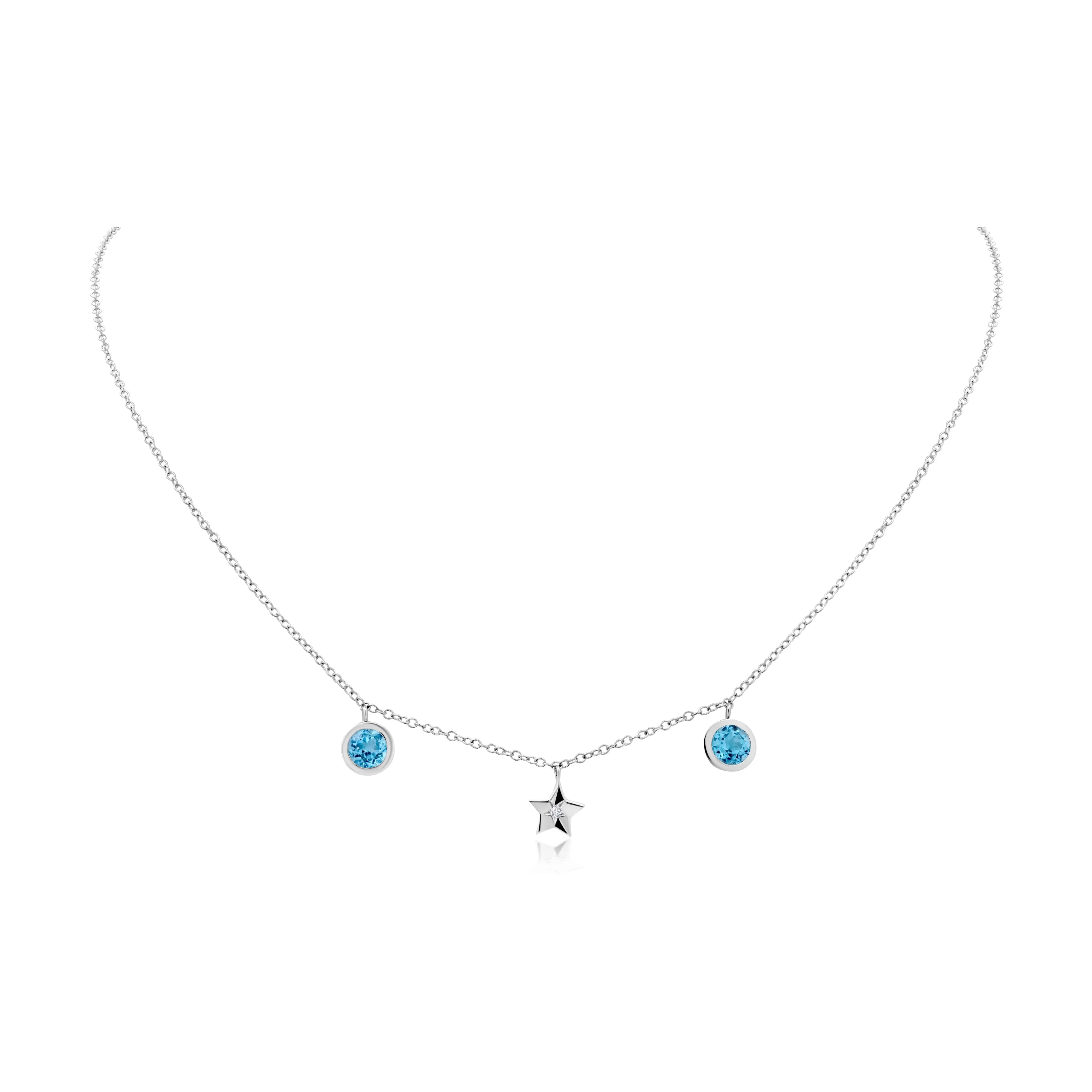 Mini Necklace - 3 Charm