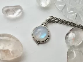 Moonstone Ari Dot Pendant