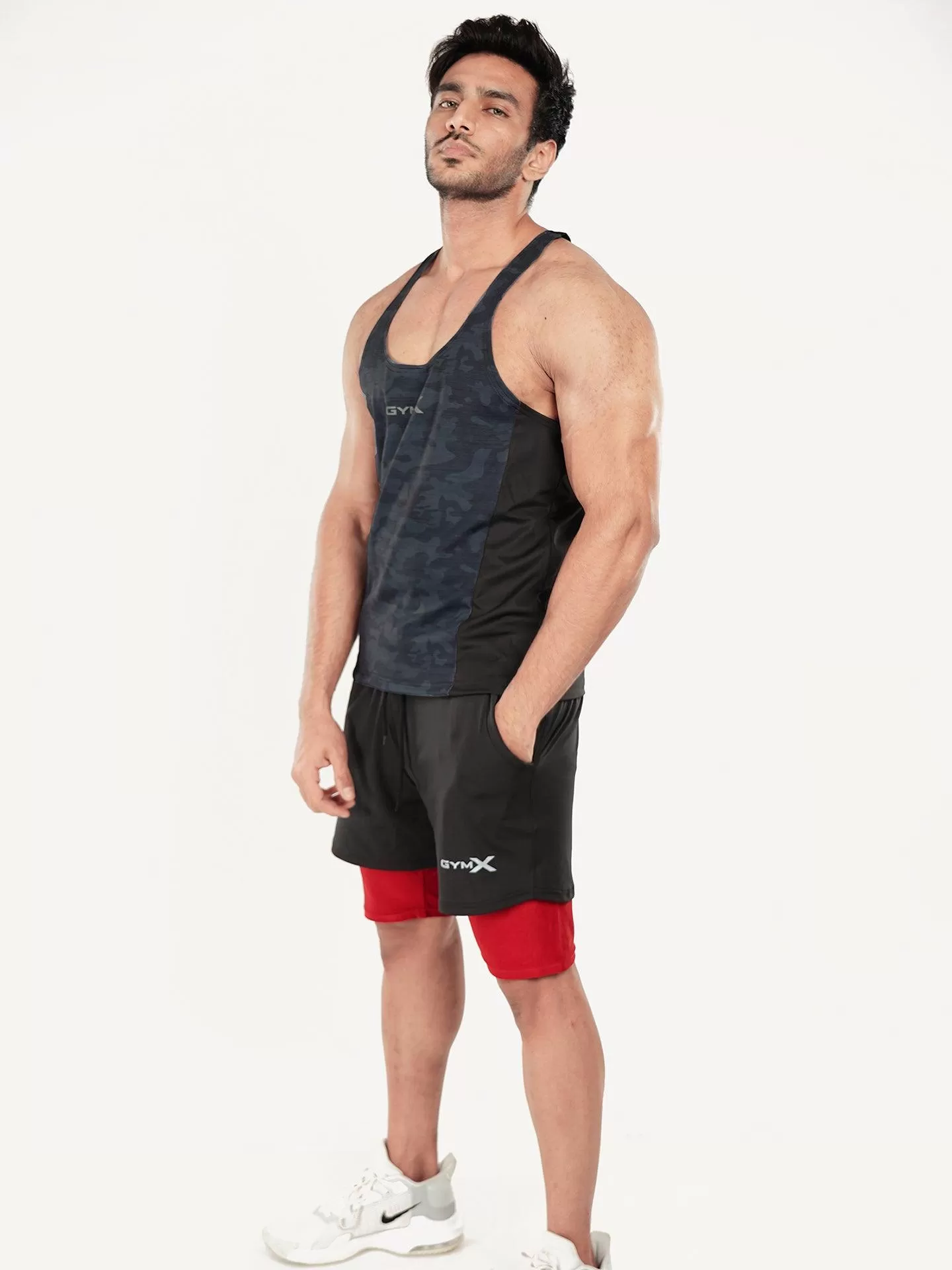 Mystery Blue Camo Stringer - Sale