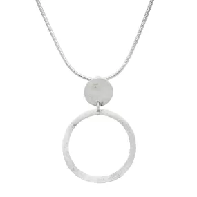 New! Circular Drop Pendant