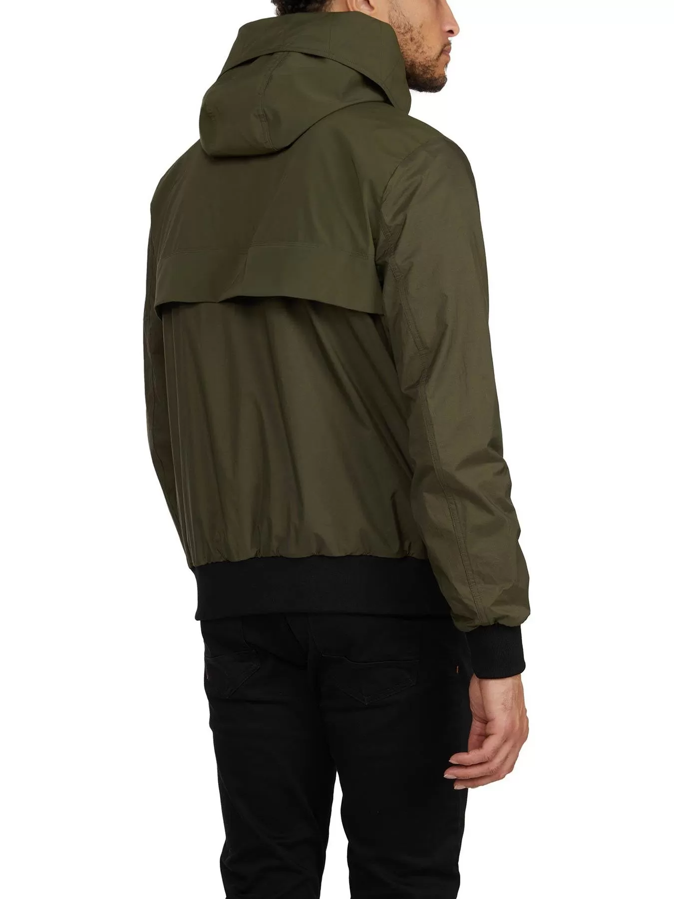 Pierce Men's Bomber Rain Jacket