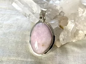 Pink Kunzite Ansley Pendant - Freeform