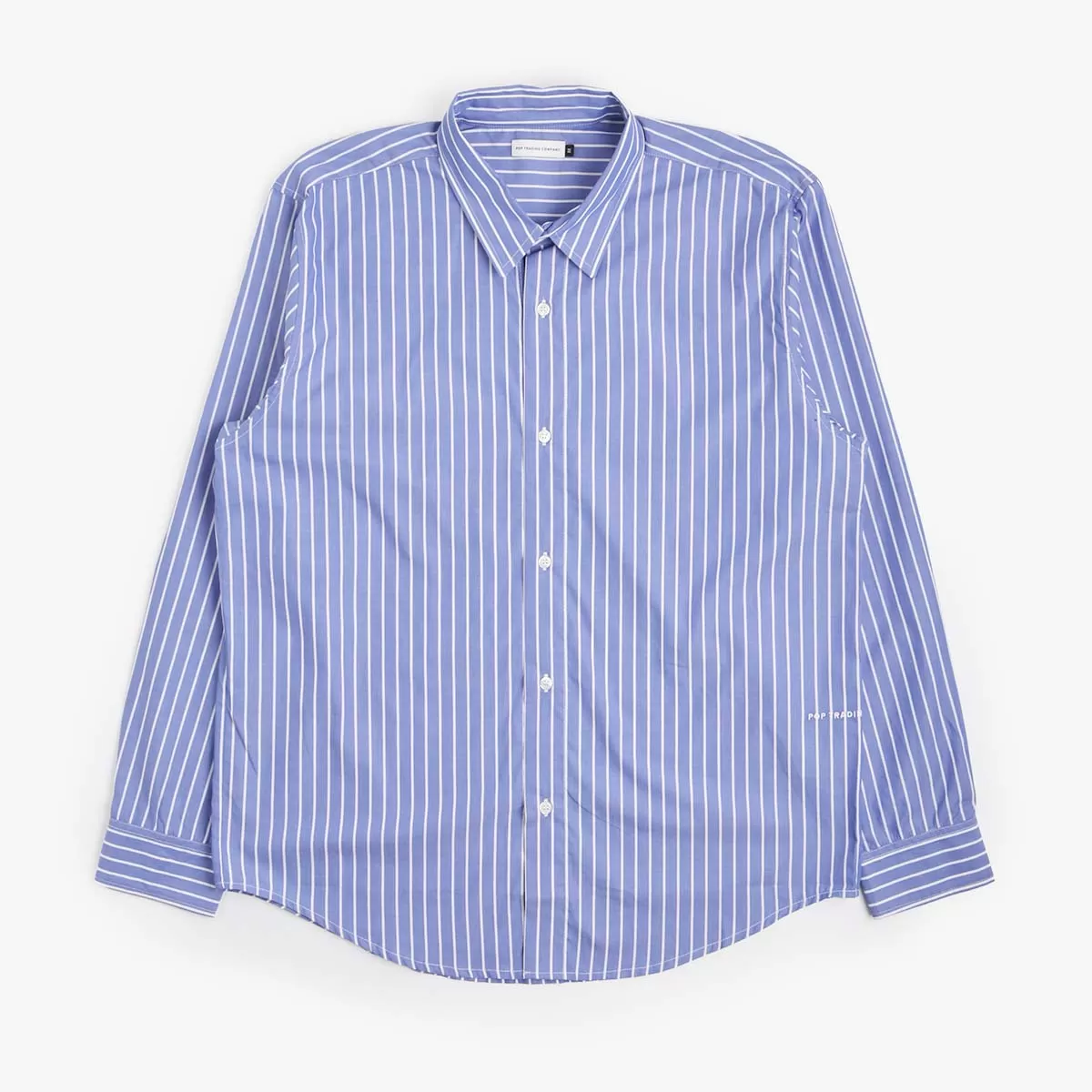 Pop Trading Company Logo Striped Shirt