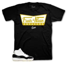 Retro 11 Gratitude Shirt - Fresh & Krispy - Black