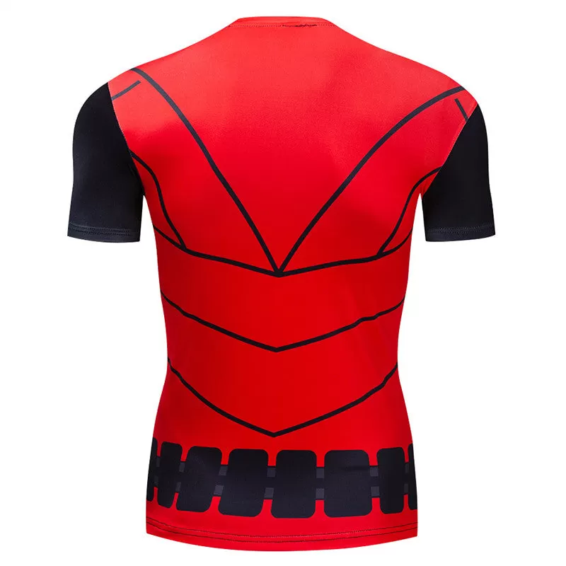 Robin Compression 'Robin the Boy Wonder' Short Sleeve Rashguard