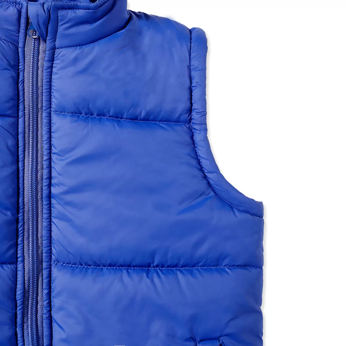 Royal Blue Puffer Sleeveless jacket