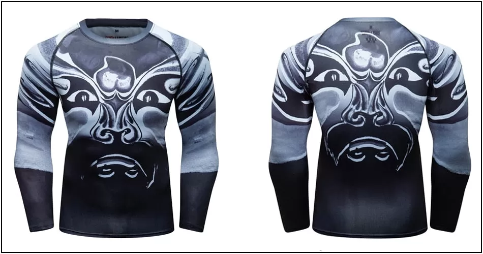 Samurai Compression 'The Wind Speaks | Set of 2' Elite Rashguard