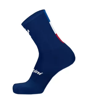 Santini Mj Bonette Socks - Blue