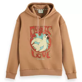 SCOTCH & SODA RELAXED FIT ARTWORK HOODIE