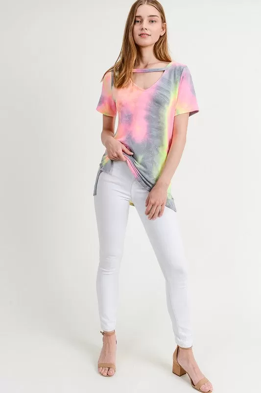 Seriously Sassy Tie-Dye Top