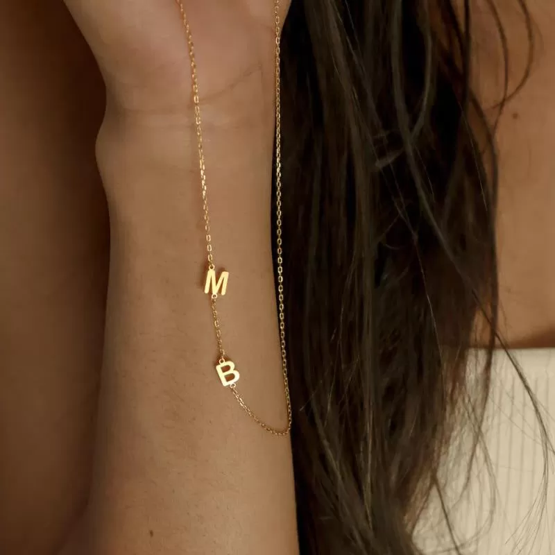 Simply DIY A-Z Name Necklace