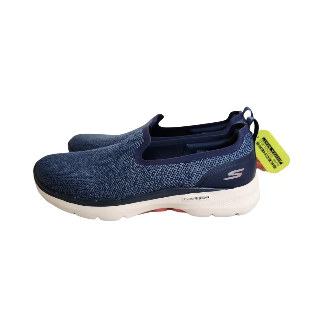 Sketchers Blue Go Walk 6 Slip On Shoes | Brand New |