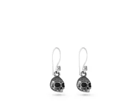 Skull Earrings - Silver