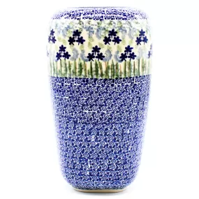 Sm Modern Vase in Alpine Blue