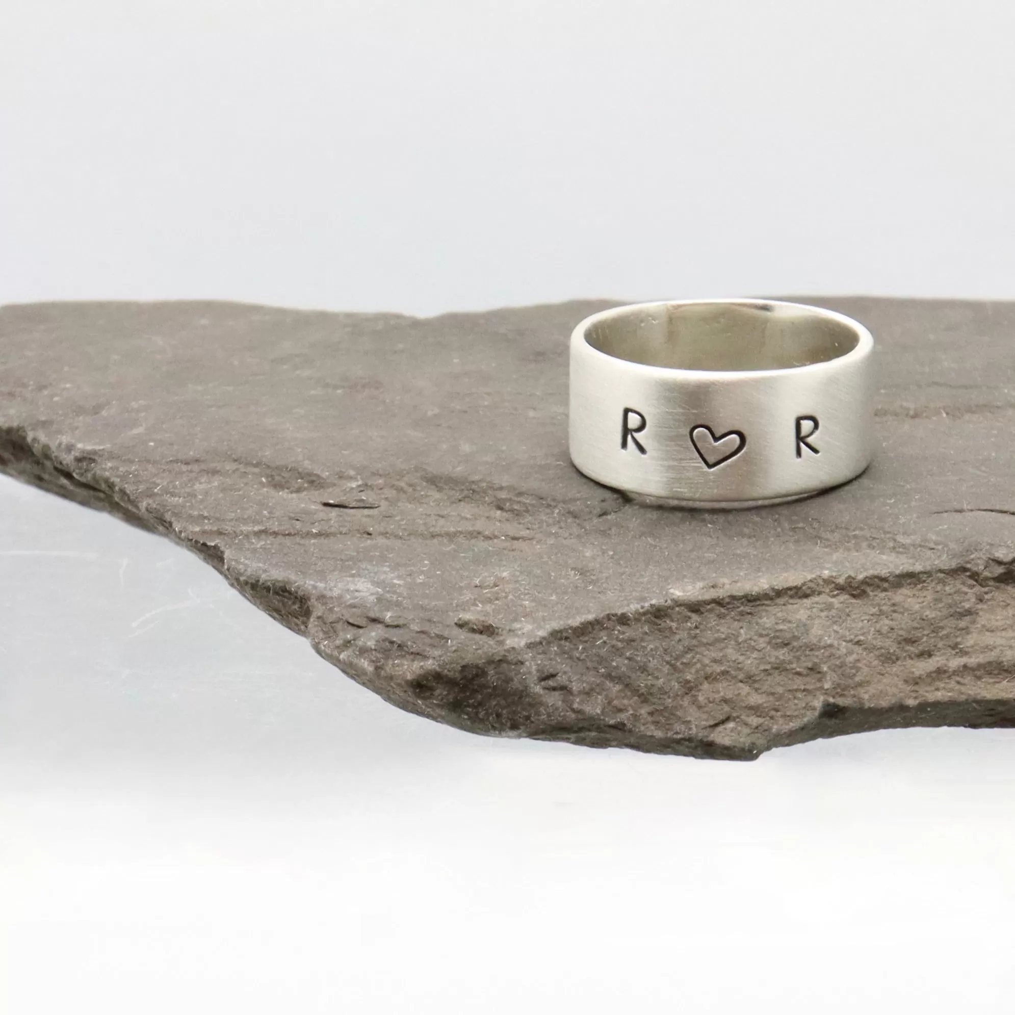 Sterling silver 8mm Ring