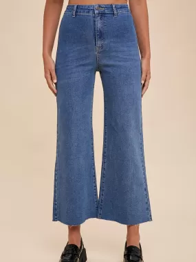 Stretch Wide Leg Jean