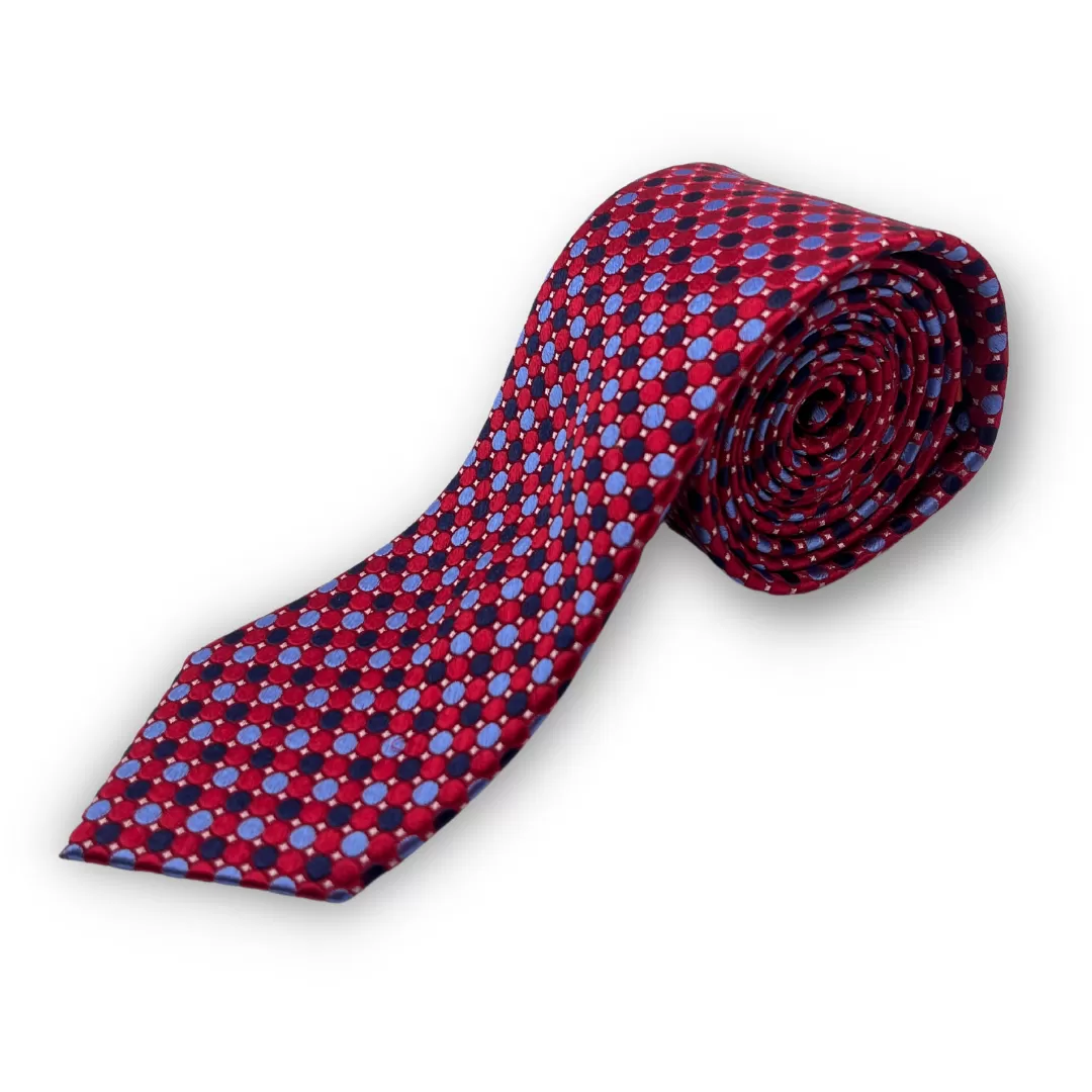 Tallia Boys Tie_Red/Blue FZ0009