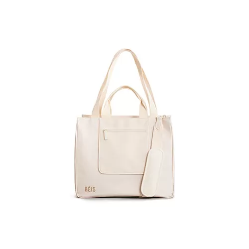 The East To West Tote in Beige