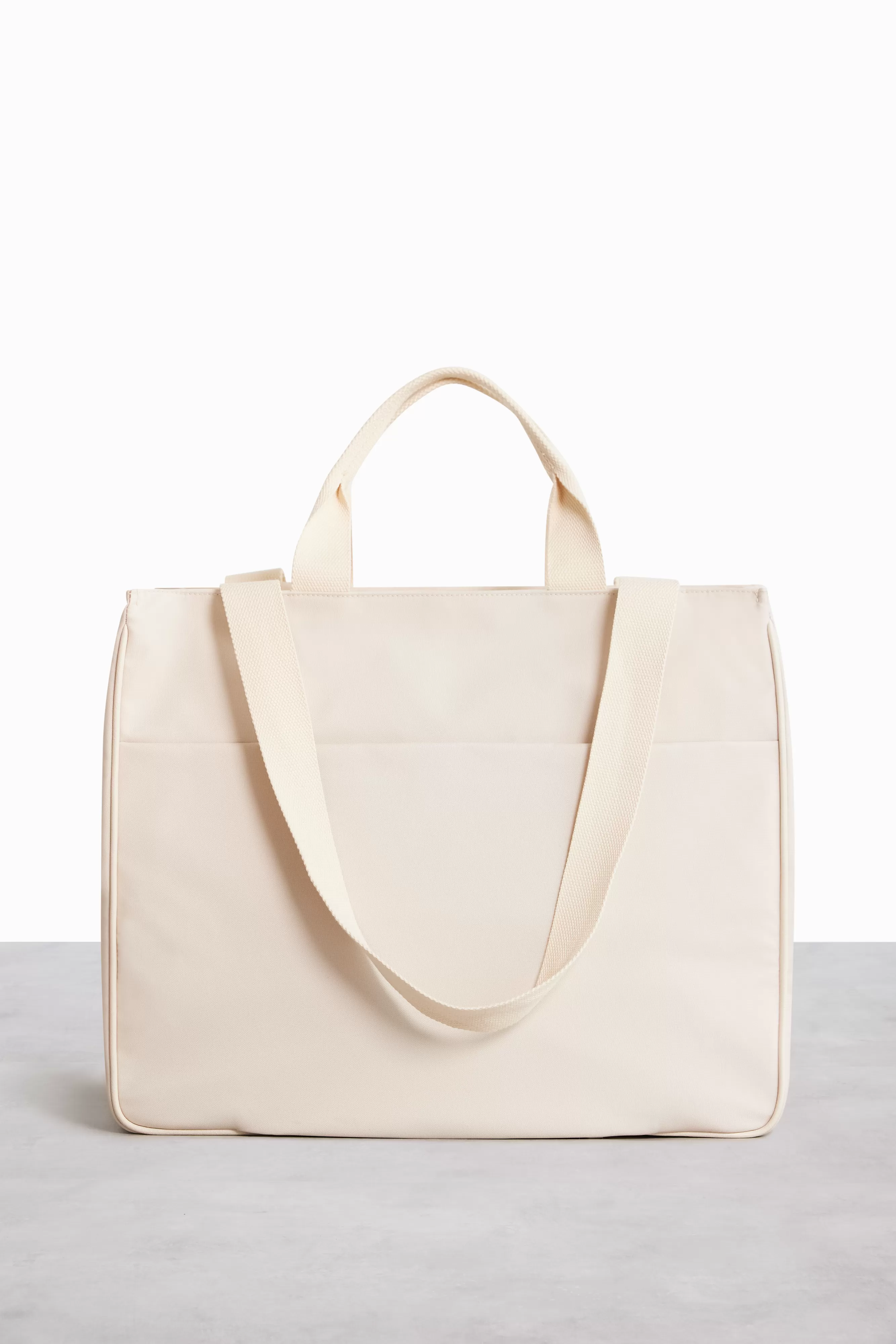 The East To West Tote in Beige