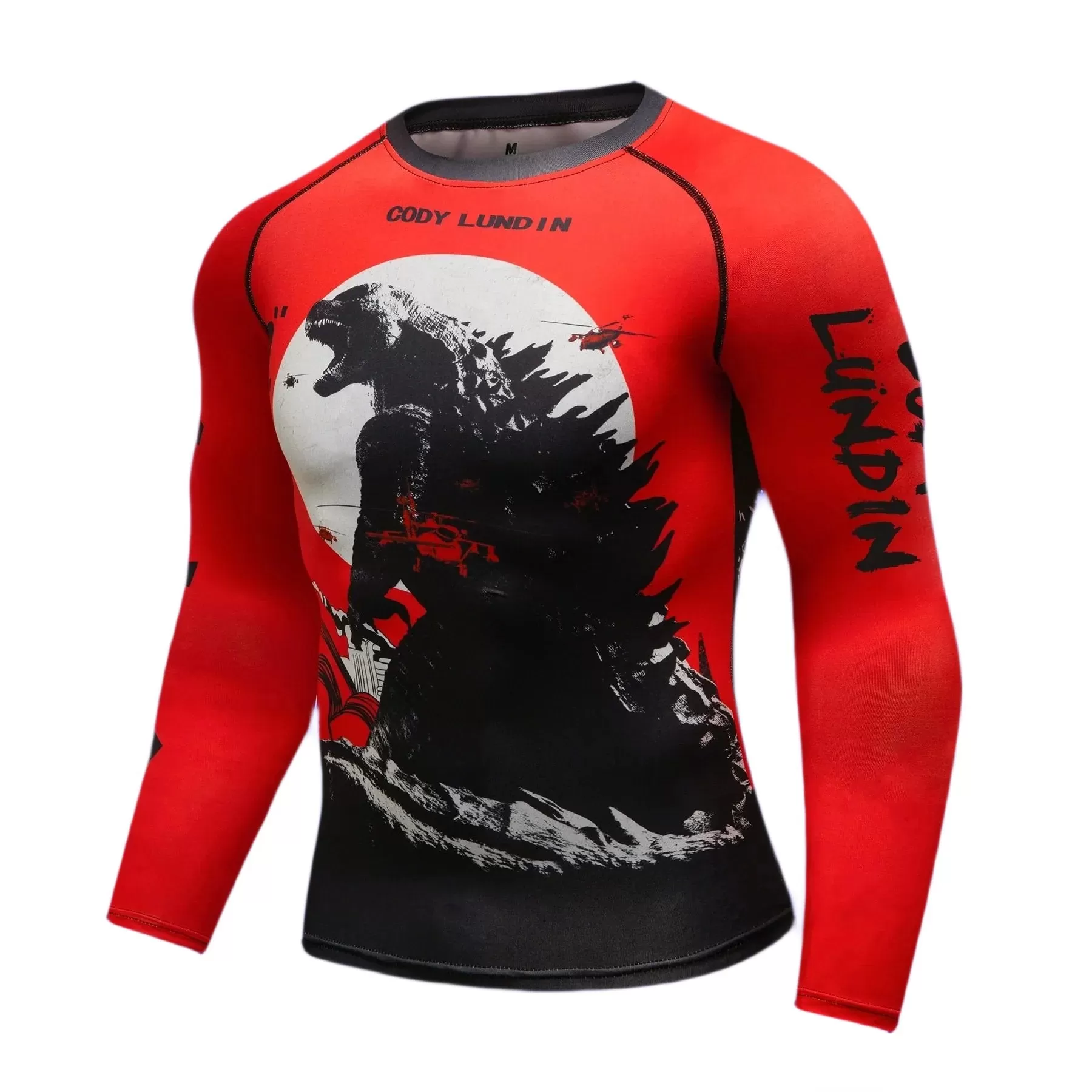 Warrior Compression 'Godzilla | King of Monsters' Elite Long Sleeve Rashguard