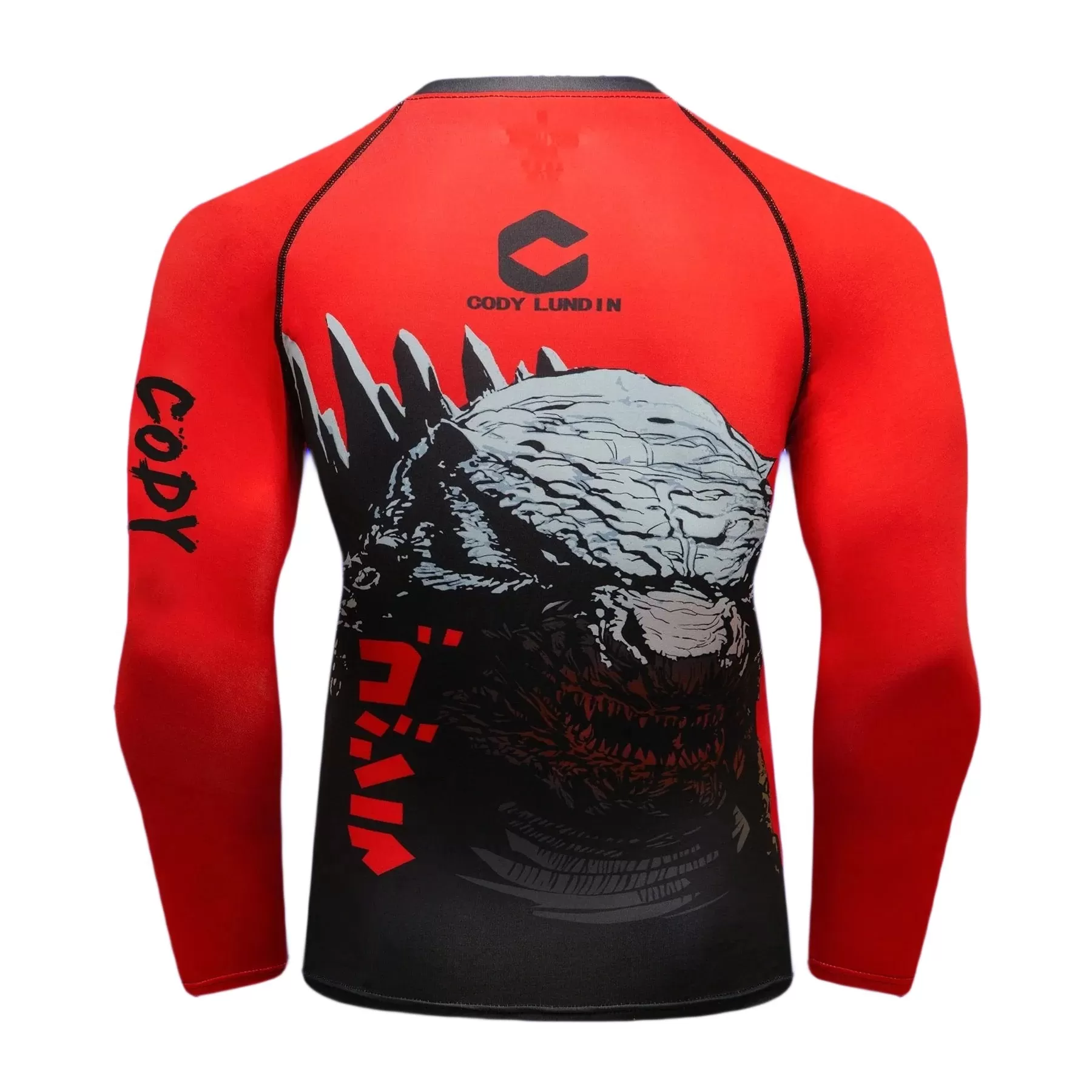 Warrior Compression 'Godzilla | King of Monsters' Elite Long Sleeve Rashguard