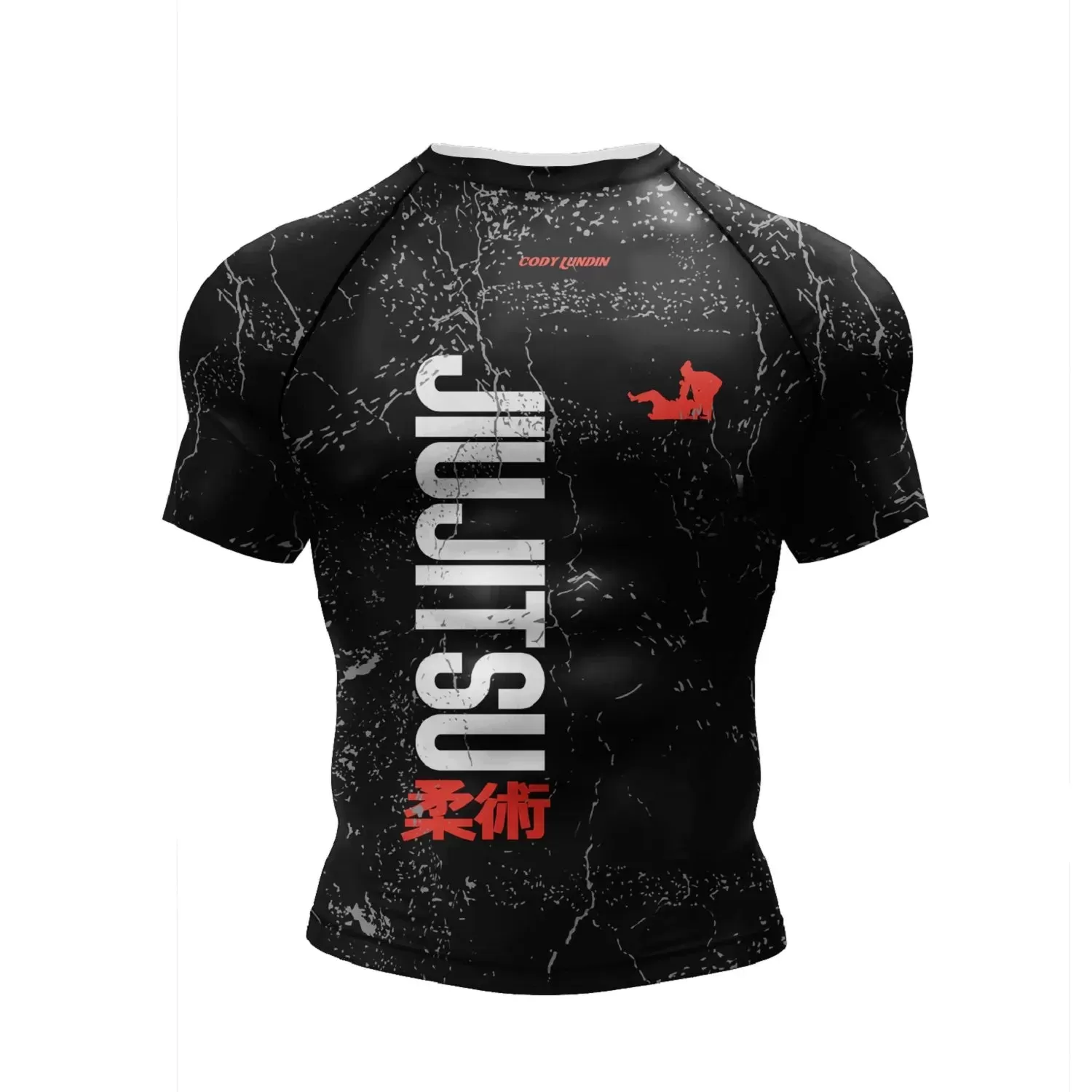 Warrior 'Jiu Jitsu' Elite Short Sleeve Compression Rashguard