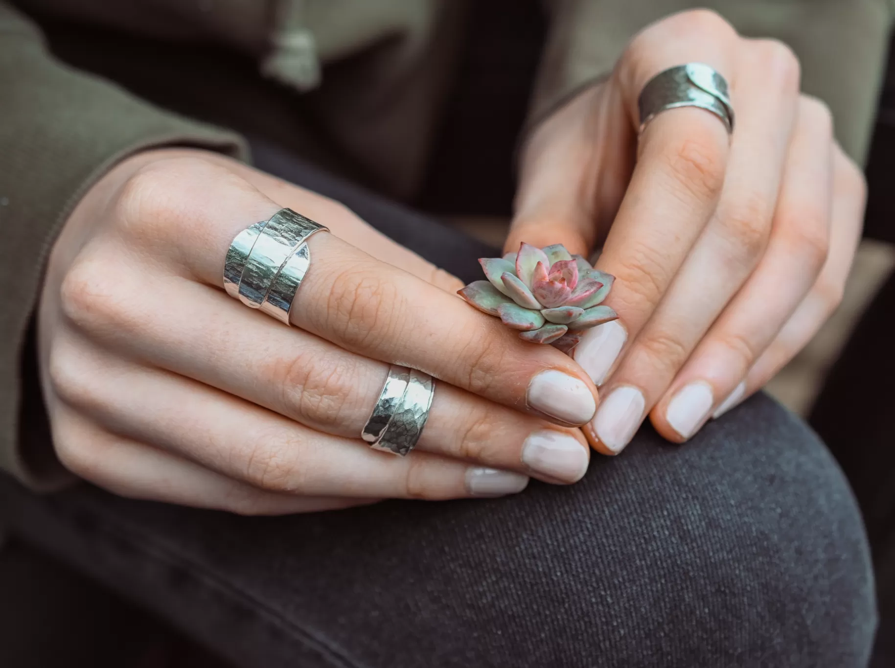 Wrap Rings Sterling Silver